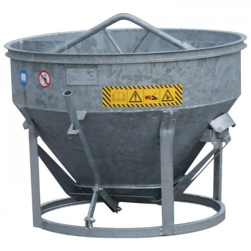 Galvanizált betonozó konténer C-ZN Model