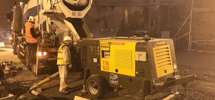 gyors betonozás akár nagy magaságokban is betonpumpa bérlés segítségével